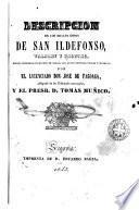 Descripcion de los reales sitios de San Ildefonso, Valsain y Riofrio