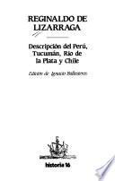 Descripción del Perú, Tucumán, Río de la Plata y Chile