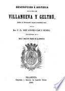 Descripción é historia de la villa de Villanueva y Geltrú