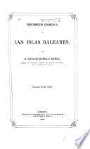 Descripcion geodésica de las islas Baleares