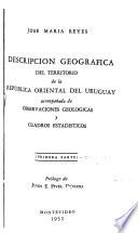 Descripción geográfica del territorio de la República Oriental del Uruguay