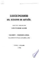 Descripciones del Ecuador de antaño: Consejero Lisboa. Relación de un viaje a Ecuador en 1853