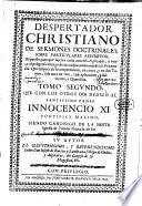 Despertador christiano Santoral, de varios Sermones de Santos