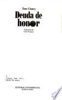 Deuda de honor