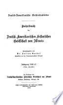 Deutsch-amerikanische Geschichtsblätter