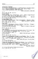 Deutsche Nationalbibliographie und Bibliographie des im Ausland erschienenen deutschsprachigen Schriftums