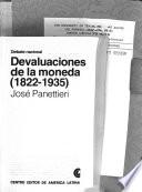 Devaluaciones de la moneda (1822-1935)