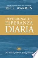 Devocional de esperanza diaria