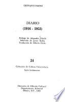 Diario, 1916-1953