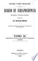 Diario de jurisprudencia del Distrito y territorios federales