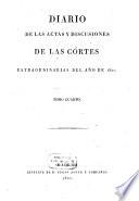 Diario de las actas y discusiones de las Cortes