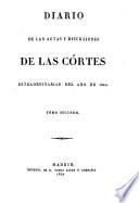 Diario de las actas y discusiones de las cortes