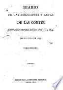 Diario de las actas y discusiones de las Cortes