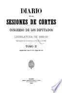 Diario de las Sesiones de Cortes, Congreso de los Diputados