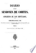 Diario de las Sesiones de Cortes, Congreso de los Diputados
