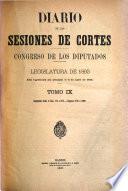 Diario de las Sesiones de Cortes, Congreso de los Diputados