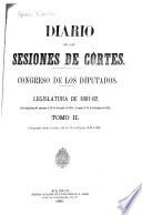Diario de las Sesiones de Cortes, Congreso de los Diputados