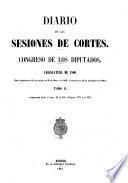 Diario de las Sesiones de Cortes, Congreso de los Diputados