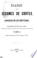 Diario de las Sesiones de Cortes, Congreso de los Diputados