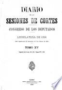 Diario de las sesiones de Cortes