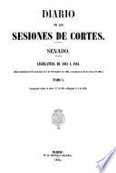 Diario de las sesiones de Cortes