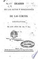 Diario de las Sesiones de Cortes