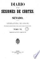 Diario de las sesiones de Cortes