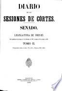 Diario de las sesiones de Cortes