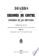 Diario de las sesiones de Cortes
