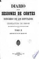 Diario de las sesiones de Cortes