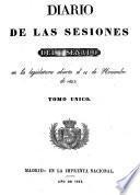 Diario de las sesiones de Cortes