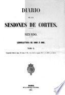 Diario de las sesiones de Cortes