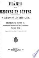 Diario de las sesiones de Cortes
