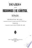 Diario de las sesiones ...