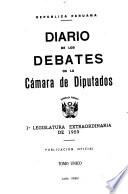 Diario de los debates de la Cámara de Diputados