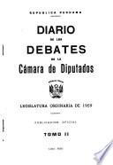Diario de los debates de la Cámara de Diputados