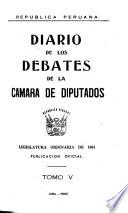 Diario de los debates de la Cámara de Diputados