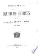 Diario de sesiones de la Cámara de Diputados