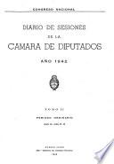 Diario de sesiones de la Cámara de Diputados