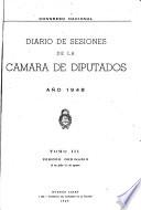 Diario de sesiones de la Cámara de Diputados