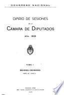 Diario de sesiones de la Cámara de Diputados