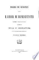 Diario de sesiones de la Cámara de Representantes