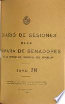 Diario de sesiones de la Cámara de Senadores de la República Oriental del Uruguay