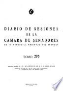 Diario de sesiones de la Cámara de Senadores de la República Oriental del Uruguay