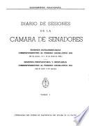 Diario de sesiones de la Cámara de Senadores