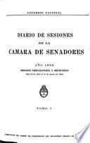Diario de sesiones de la Cámara de Senadores