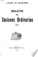 Diario de sesiones del Senado