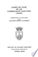 Diario de viaje de un comerciante gaditano (1829)