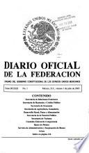 Diario oficial de la federación