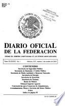 Diario oficial de la federación